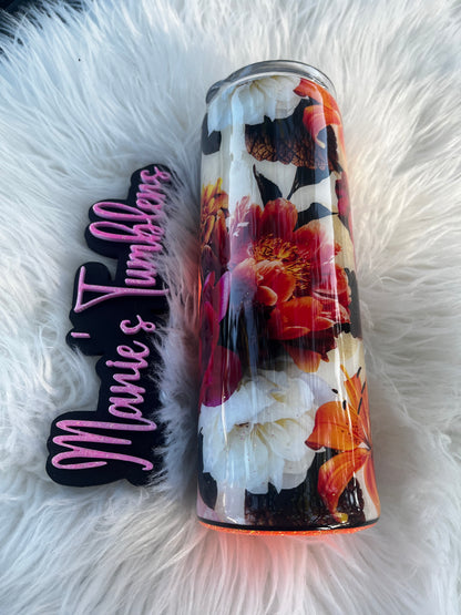 Bloom 20oz Glitter Tumbler